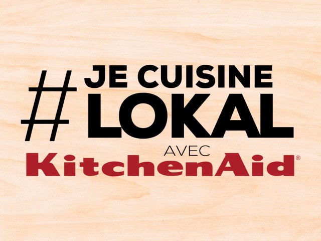 Identité Visuelle du Concours Je Cuisine Lokal avec KitchenAid de Casamii